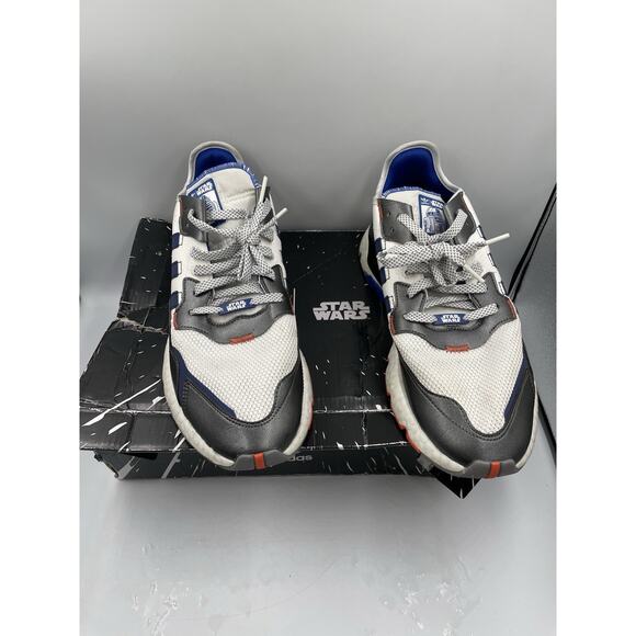 Adidas Star Wars Men Shoes Size 11.5 Nite Jogger FV8040 R2-D2 2019 With Box main image 8
